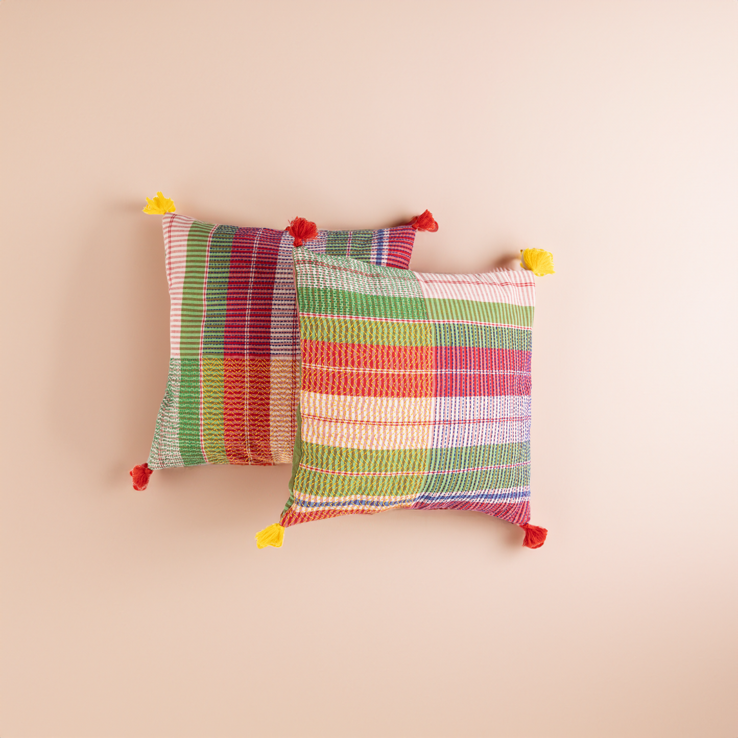 Gamcha Cushion Covers (Set of 2)