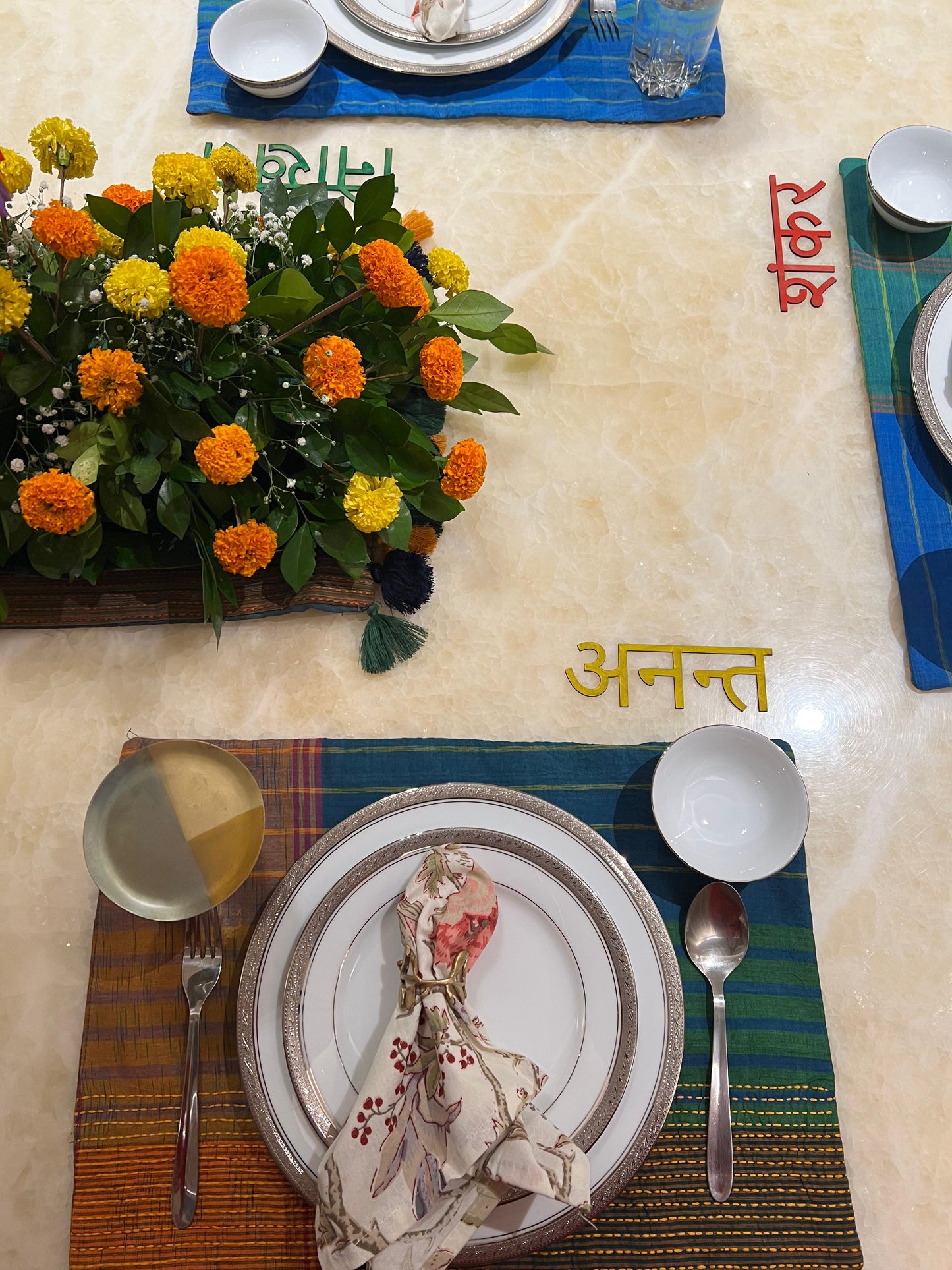 Gamcha Table Mats (Set of 6)