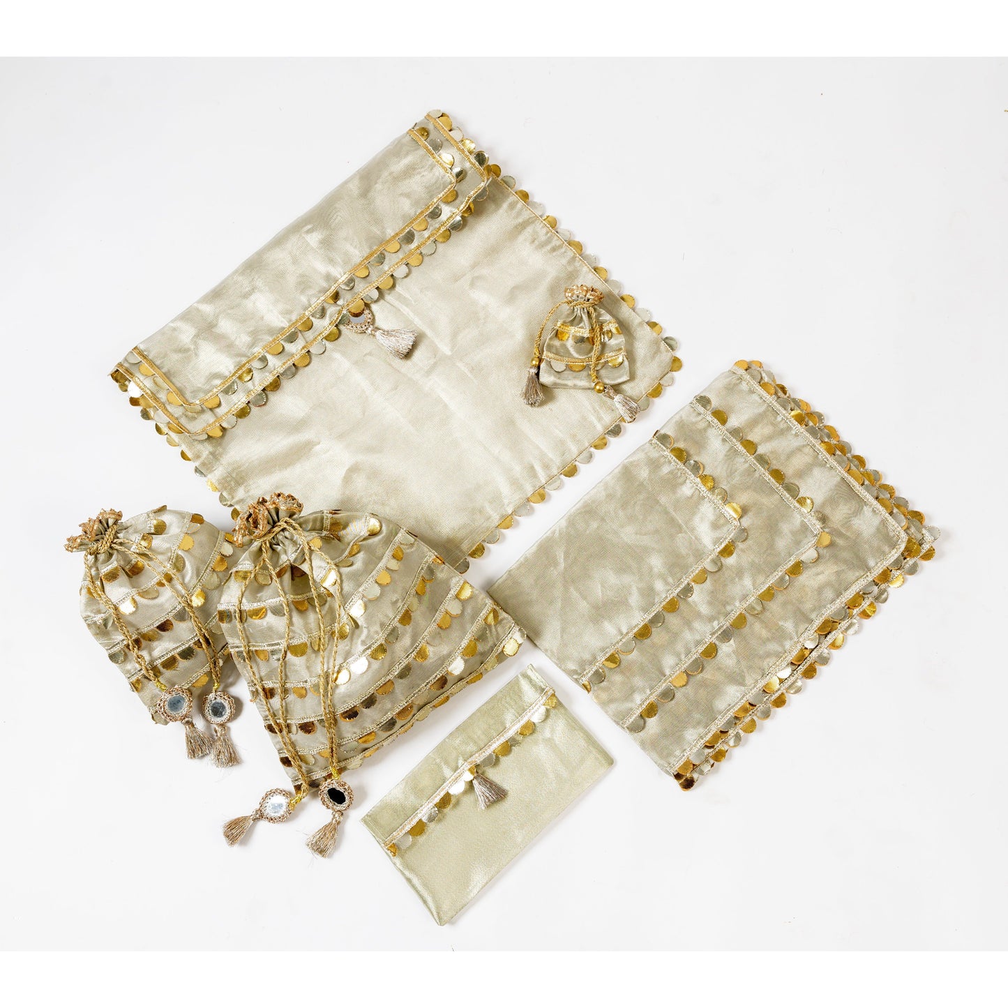 Silver Tissue Money Envelope