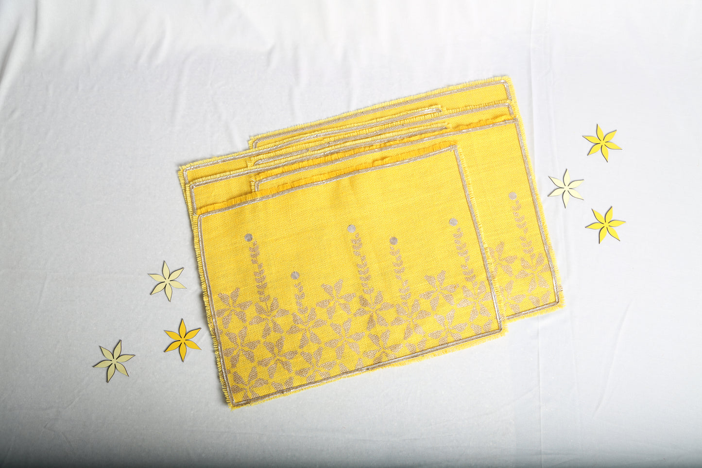 Yellow Parrot Table Mats (Set of 6)