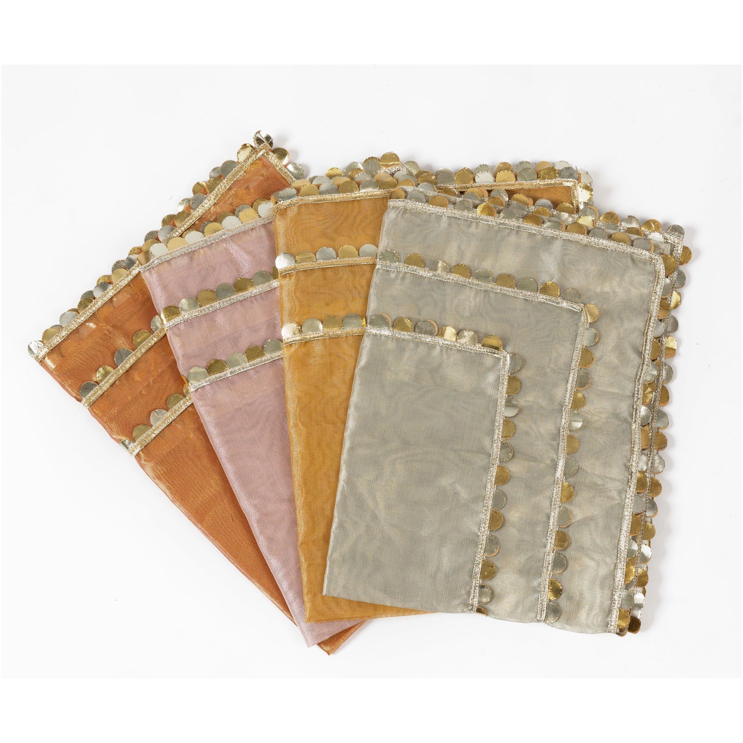 Orange Sitara Tissue Tray Cover