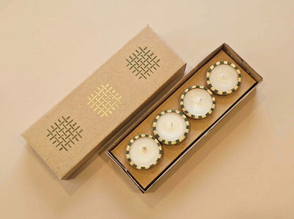Round Diyas (Set of 4)