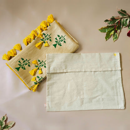 Yellow Marigold Silk Runner