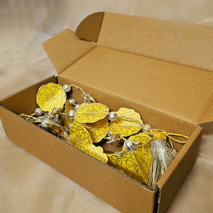 Yellow Marigold LED String (Set of 2)