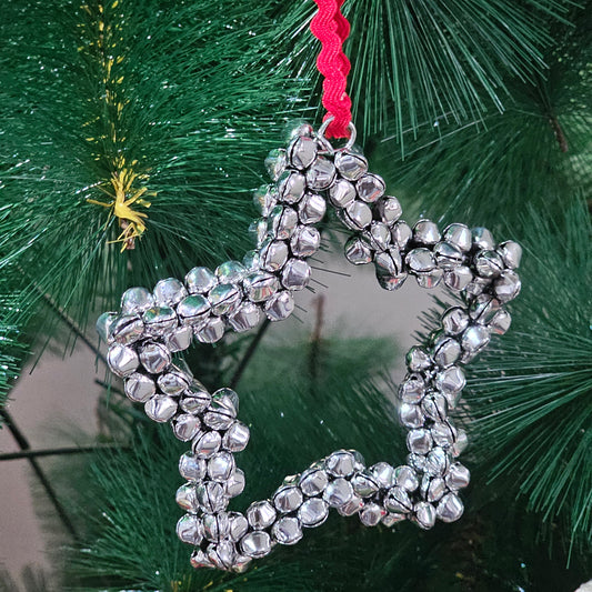 Silver Ghunghroo Ornaments (Set of 3)