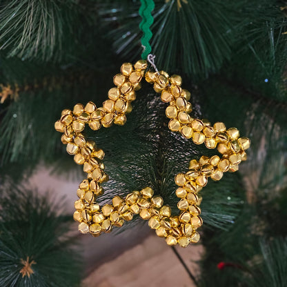 Golden Ghunghroo Ornaments (Set of 3)