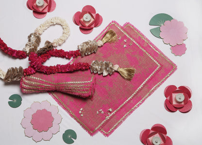 Pink Lotus Rangoli