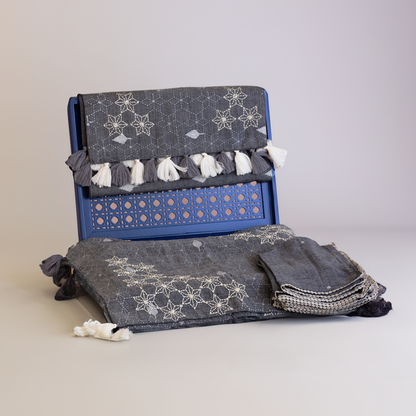 Jamdani Gift Set (Grey)