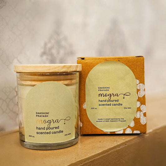 Mogra Scented Candle