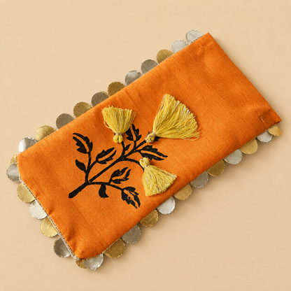 Marigold Silk Money Envelope