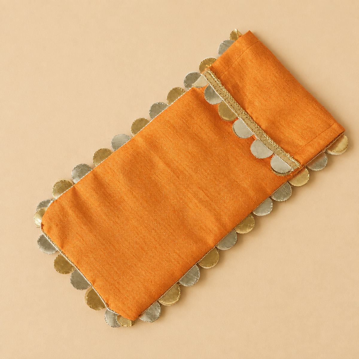 Marigold Silk Money Envelope