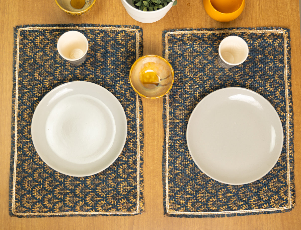 Saptami Table Mat Palm Tree Table Mats (Set of 6) – Dakshini Prayash Seva Nidhi