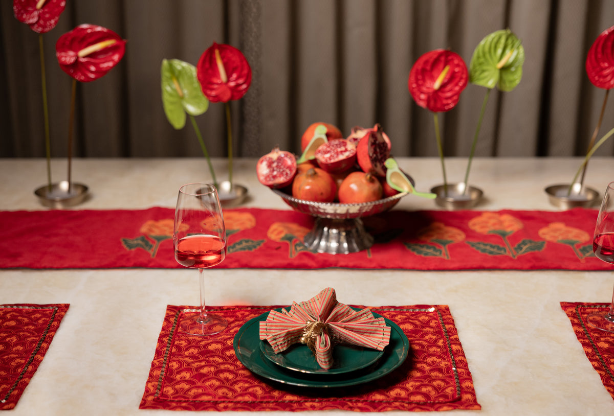 Gold Leaf Napkin Rings (Set of 6)