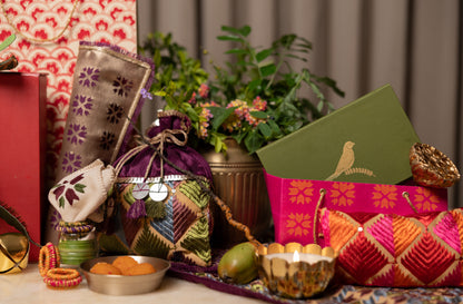 Purple Phulkari Potli (1kg)