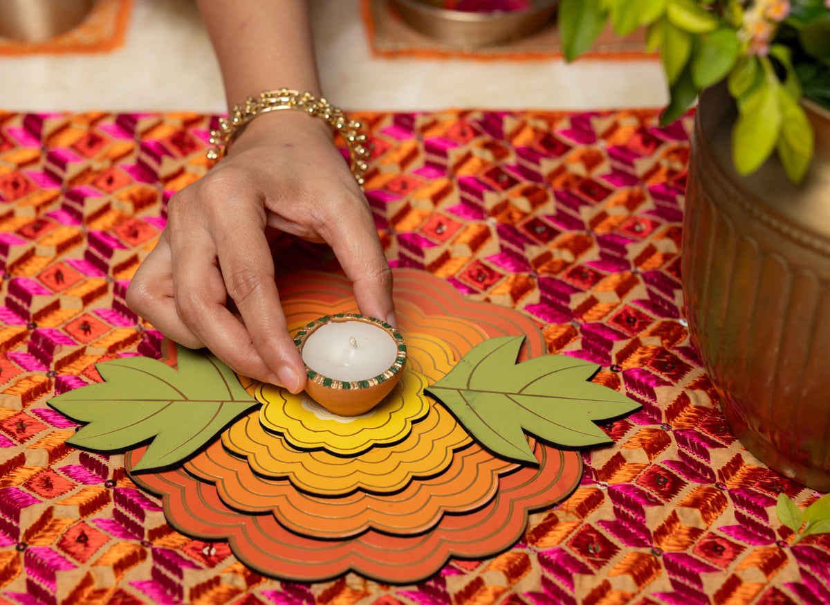 Marigold Rangoli