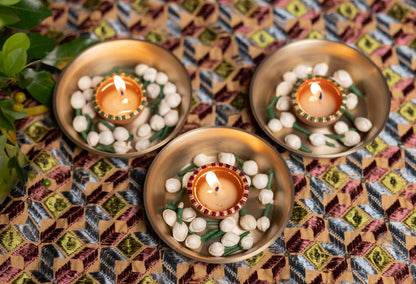 Round Diyas (Set of 10)