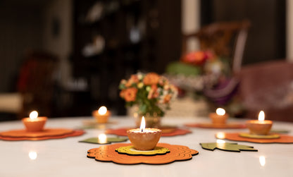Round Diyas (Set of 10)