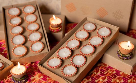 Round Diyas (Set of 10)