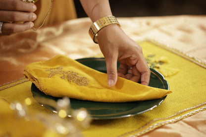 Yellow Marigold Napkins (Set of 6)