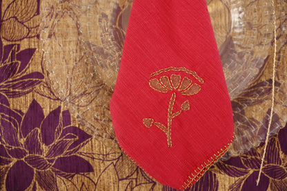 Pink Lotus Napkins (Set of 6)