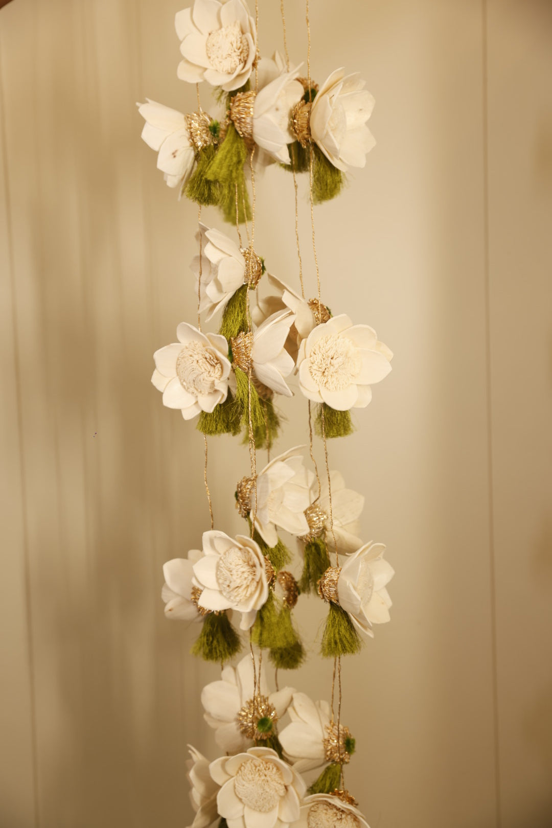 Green Lotus LED String (Set of 2)