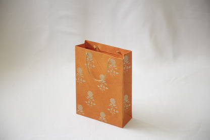 Orange Marigold Paper Bag (Set of 3)