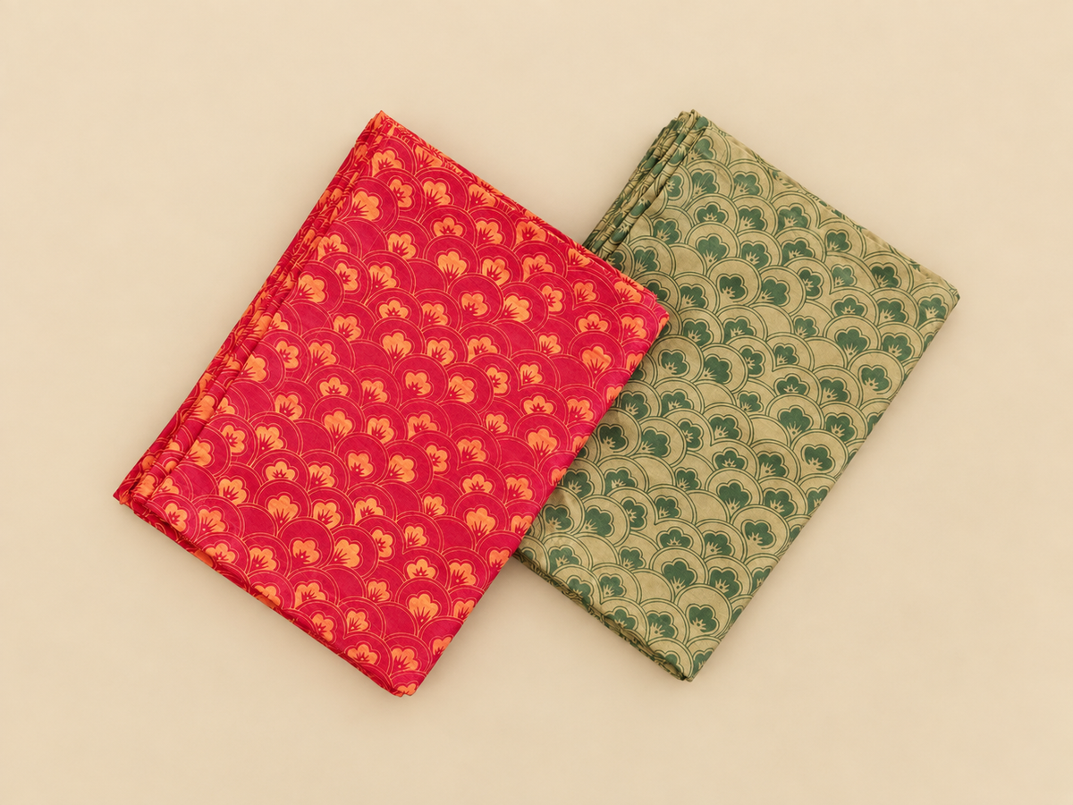 Olive Anar Silk Table Mats (Set of 6)
