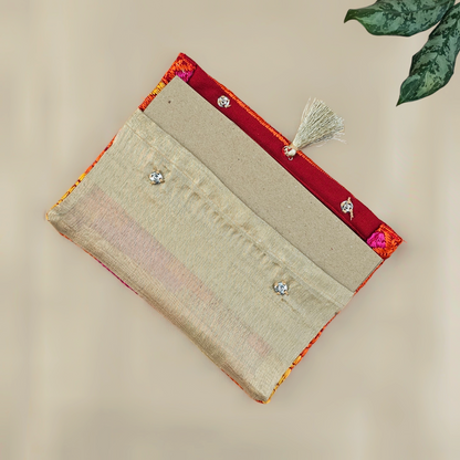 Phulkari Tissue Money Envelope
