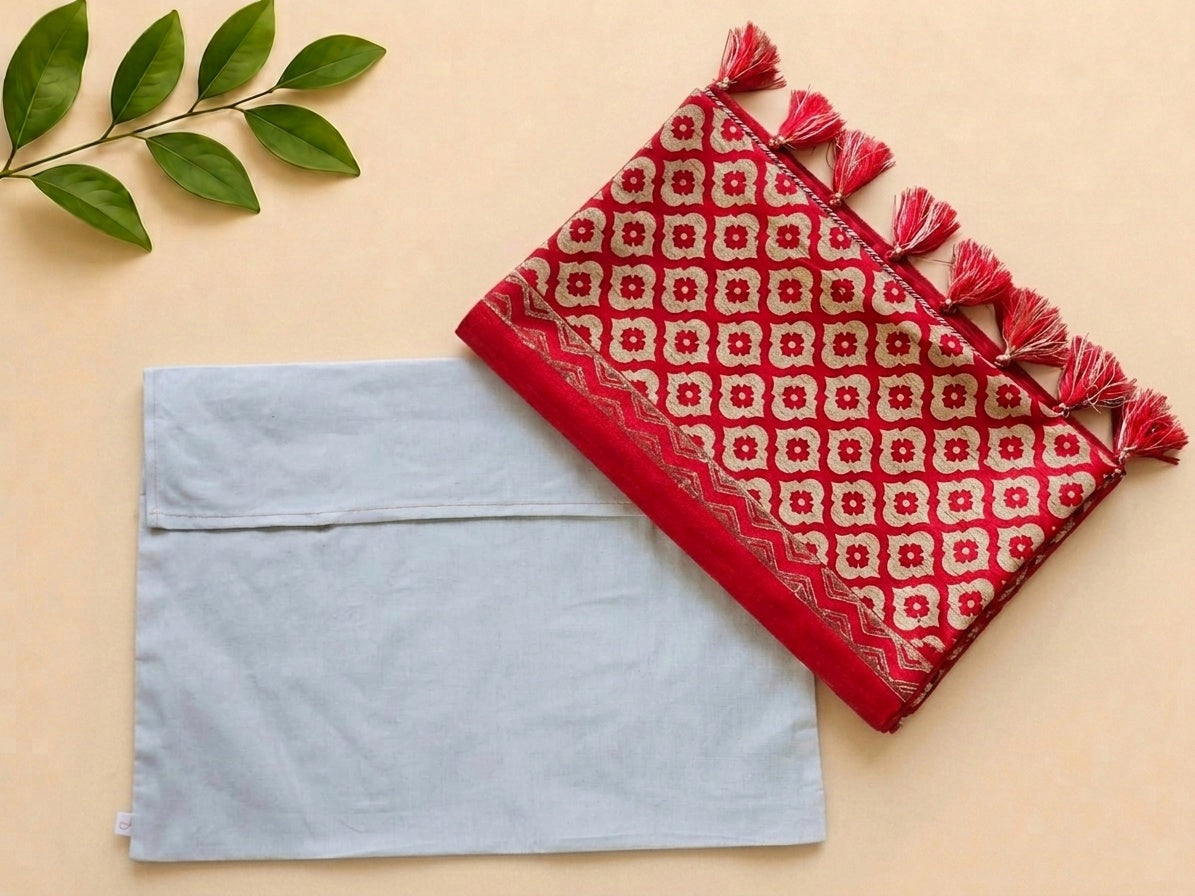 Mughal Boota Silk Table Runner