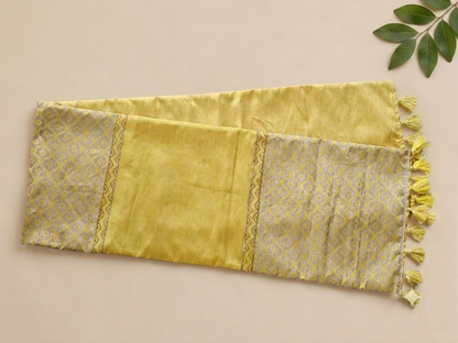 Mughal Boota Silk Table Runner