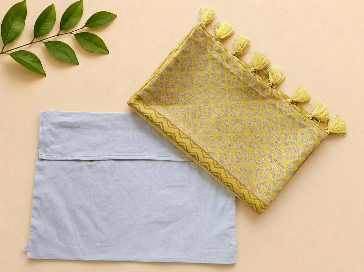 Mughal Boota Silk Table Runner