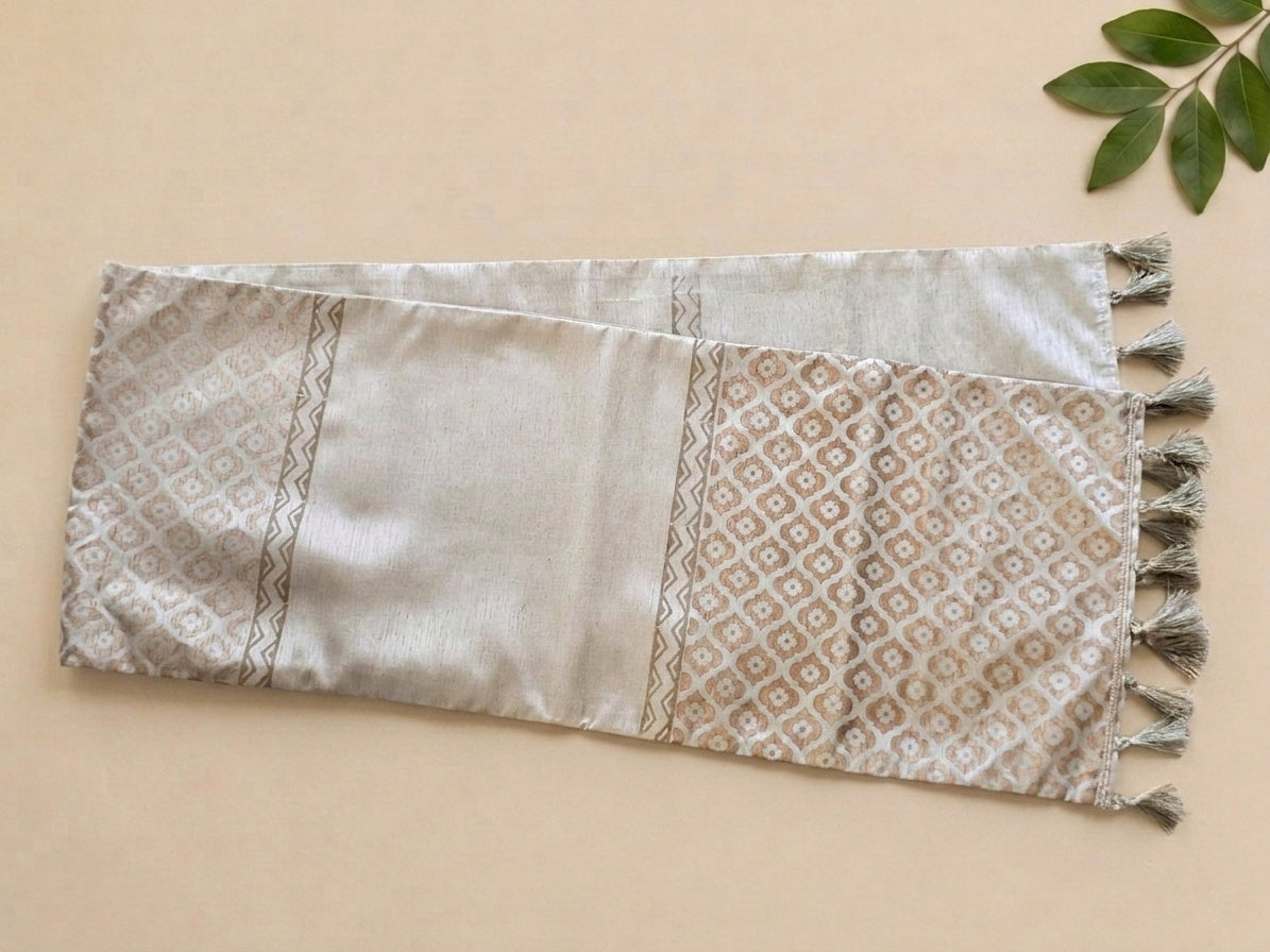 Mughal Boota Silk Table Runner