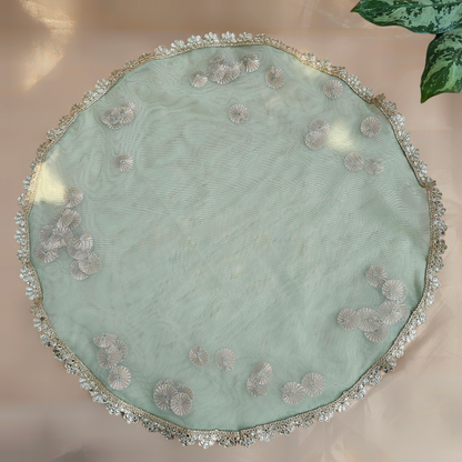 Round Gota Net Tray Cover