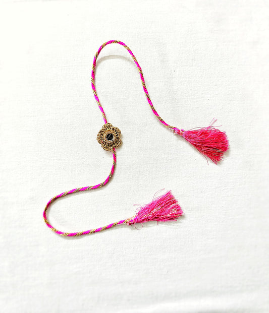 Pink Flower Rakhi