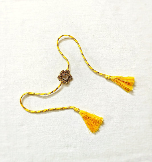 Yellow Flower Rakhi