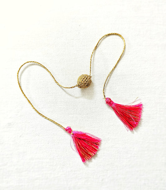 Pink Bead Rakhi