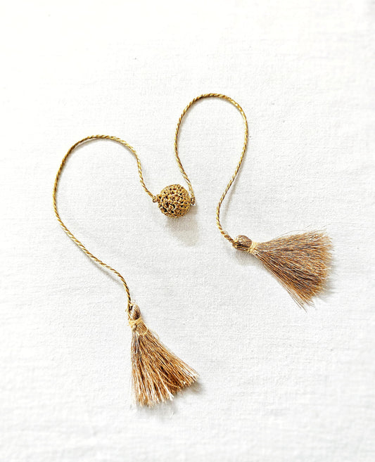 Gold Bead Rakhi