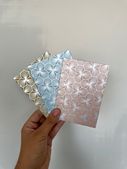 Pyramid Print Greeting Cards (Set of 5)