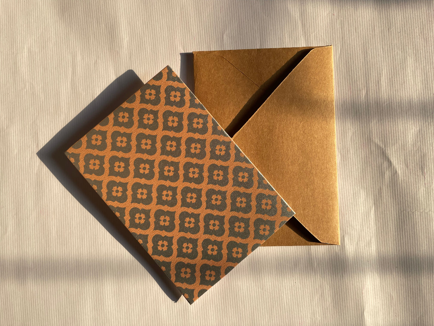 Mogra Print Greeting Cards (Set of 5)