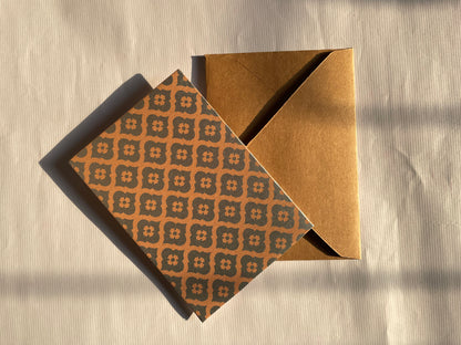 Mogra Print Greeting Cards (Set of 5)