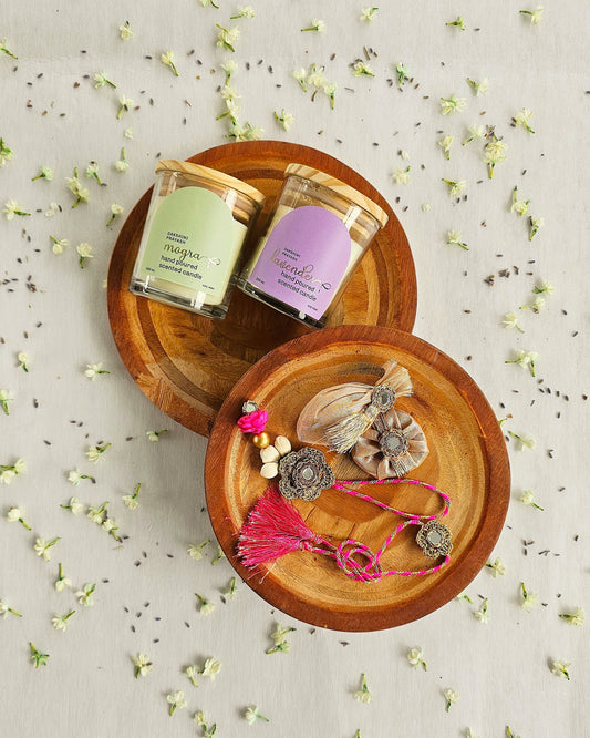 Rakhi Gift Set - Candles