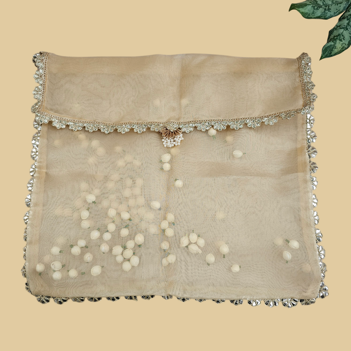 Shola Organza Saree Cover