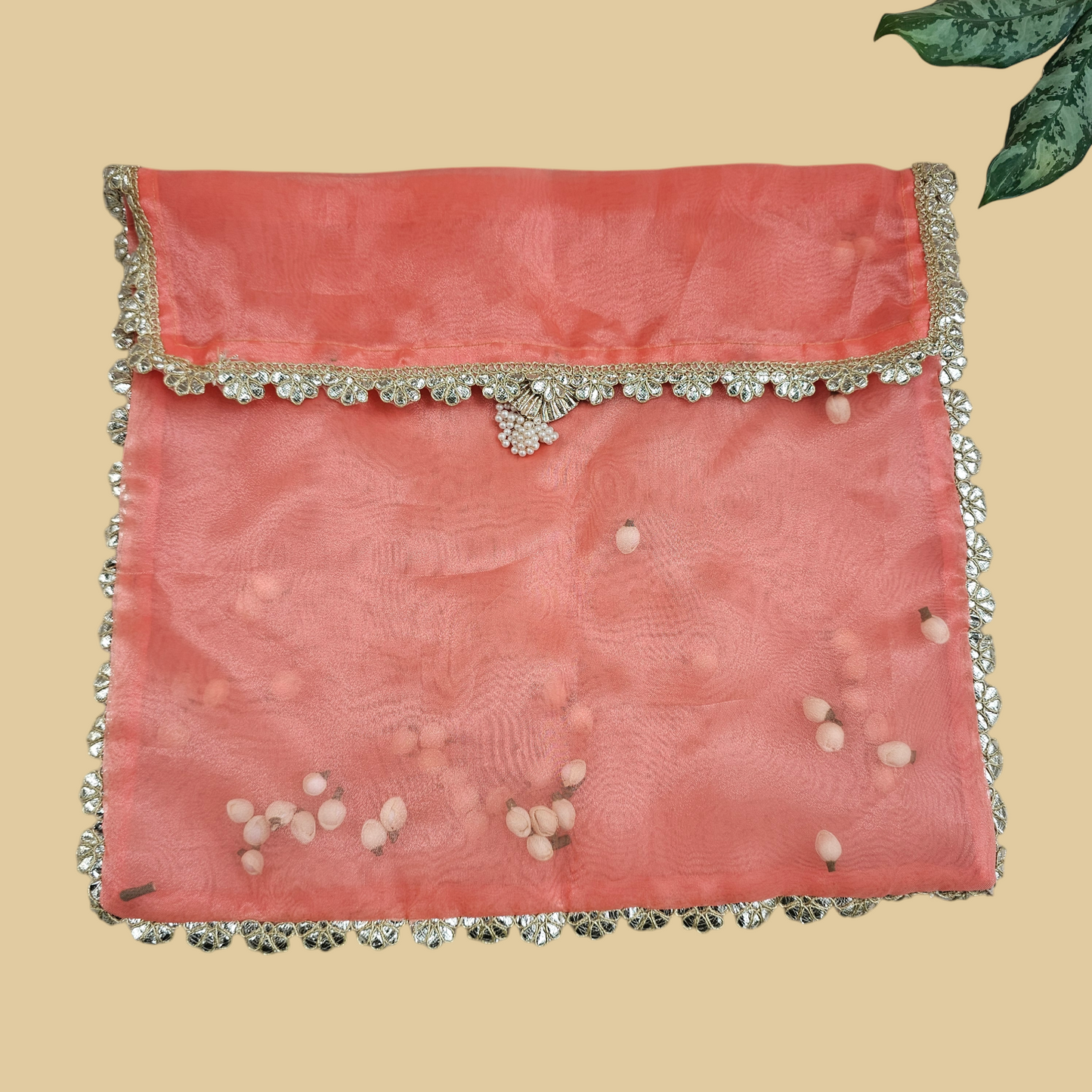 Shola Organza Saree Cover