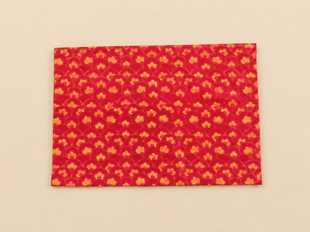 Red Anar Silk Table Mats (Set of 6) (Copy)