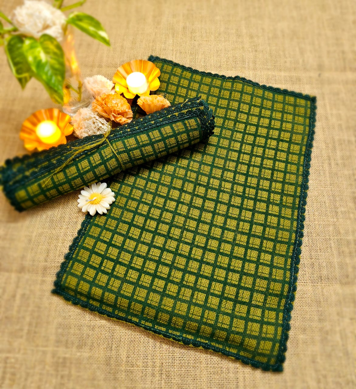 Grid Table Mats (Set of 6)