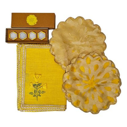 Yellow Marigold Classic Hamper