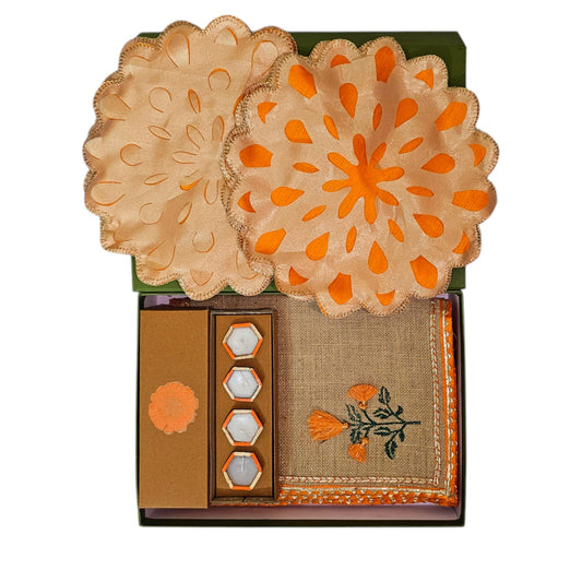 Orange Marigold Classic Hamper