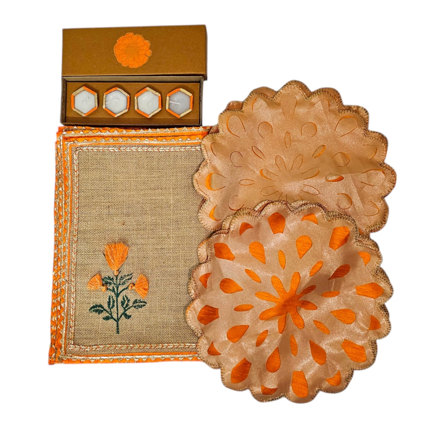 Orange Marigold Classic Hamper