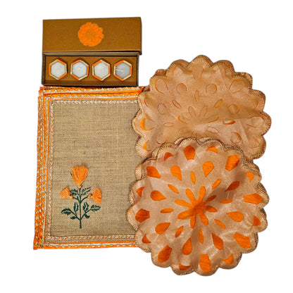 Orange Marigold Classic Hamper