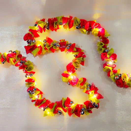 Red & Green Christmas Tree Lights